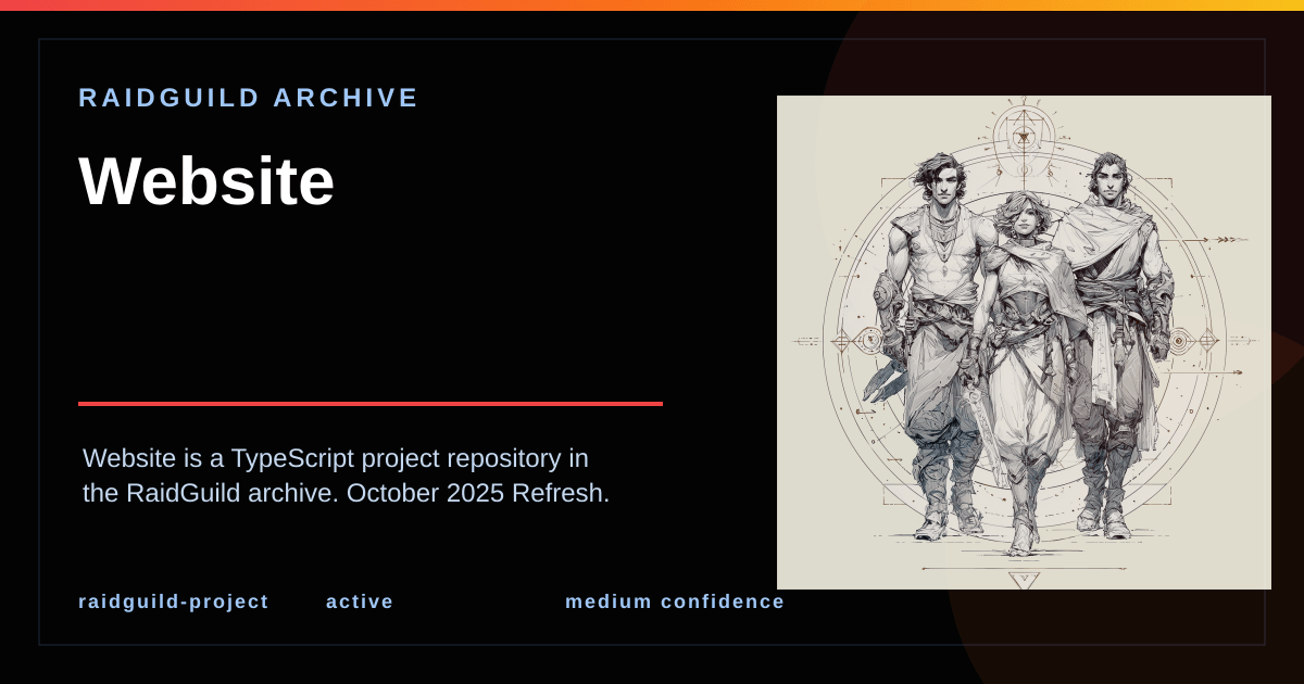 Generated RaidGuild archive cover for Website
